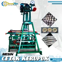 Mesin Cetak Kerupuk Mawar Bulat dan Kotak