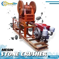 Mesin Stone Crusher (Mesin Pemecah Batu/Penghancur Batu)