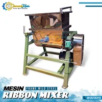 Mesin Ribbon Mixer (Mesin Pengaduk dan Pencampur Powder Homogen) Extra Cepat