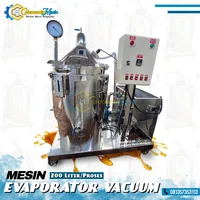 Mesin Evaporator Vacuum Kapasitas 200 Liter/Proses