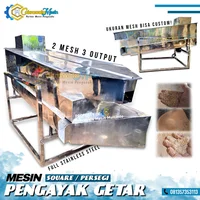 Mesin Pengayak Getar Model Persegi / Square Vibrating Screen